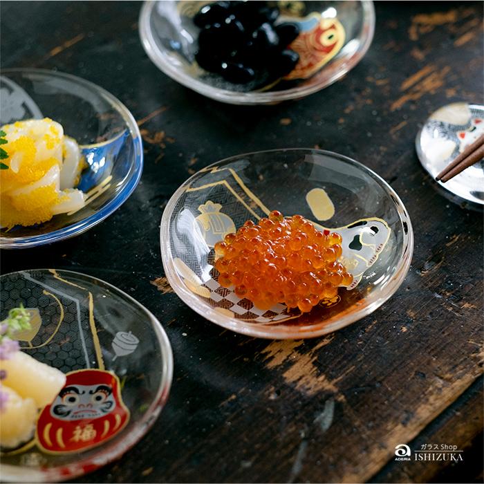 ADERIA 和 おしゃれ ミニプレート めでたmono 豆皿 9cm アデリア 日本