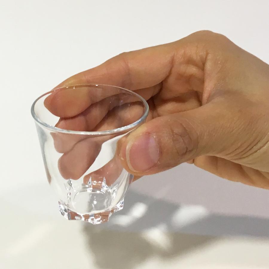 ADERIA 五角台付小 12個入 日本酒 冷酒 ぐい呑み 盃 ミニグラス