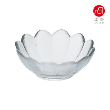 津軽びいどろ 彩潤花 浅鉢 6個入 鉢 ガラス食器 手作り 石塚硝子