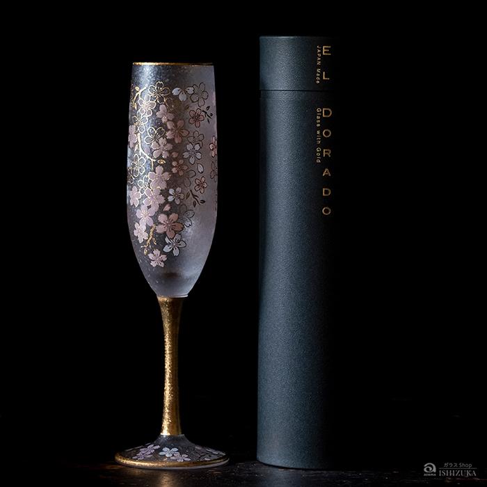 ADERIA シャンパングラス おしゃれ 桜 180ml エルドラード 日本 ADERIA シャンパングラス おしゃれ 桜 180ml エルドラード 日本