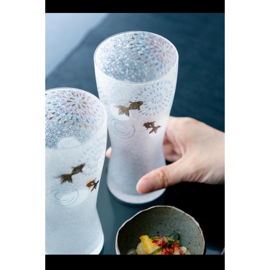 ADERIA おしゃれ ビールグラス 310ml 金魚 花火 泡づくり PNT ADERIA おしゃれ ビールグラス 310ml 金魚 花火 泡づくり PNT