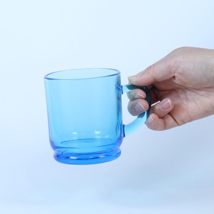 ADERIA おしゃれ ガラス マグカップ repasser colored ICE MUG