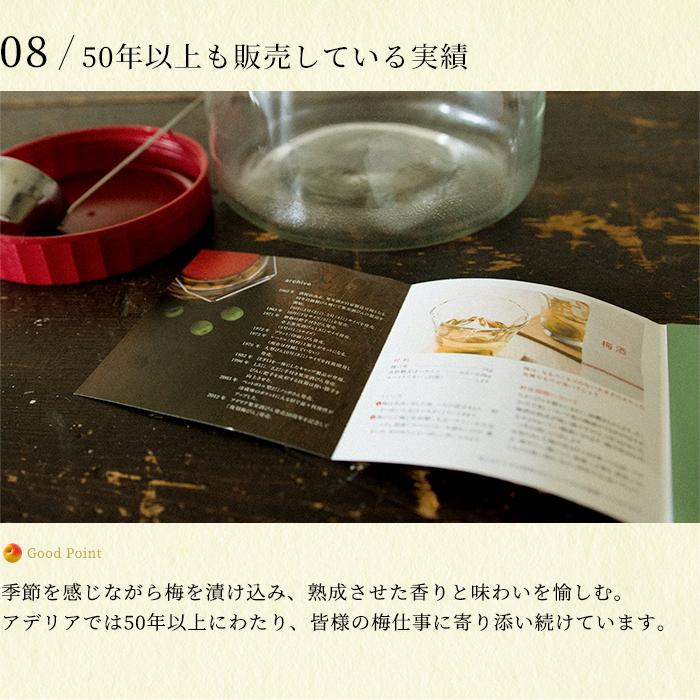 保存容器 ガラス ガラス容器 キャニスター おしゃれ 【 アデリア 復刻梅びん 3L レードル付 日本製 】 保存瓶 保存びん 梅びん 果実酒 | ADERIA | 11