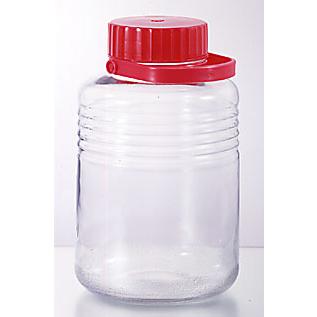 素晴らしい品質 メーカー直販 アデリア ショッピング店保存瓶 保存容器 ガラス 6個入 梅