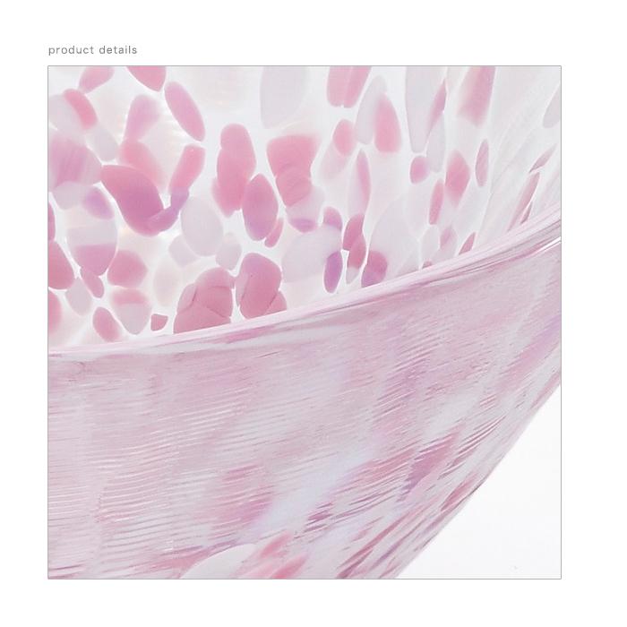 津軽びいどろ 爆買 小鉢 桜 さくらさくら sakura 楕円 ピンク アデリア