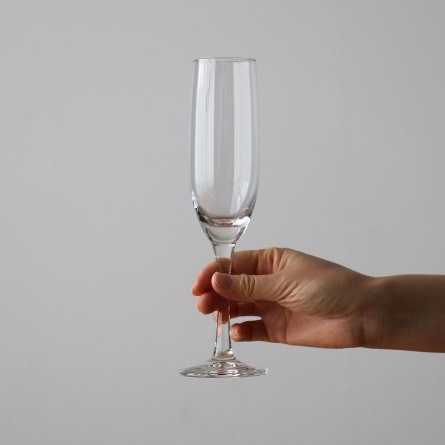 ADERIA おしゃれ シャンパングラス 180ml 4個入 食洗機対応 IPTG