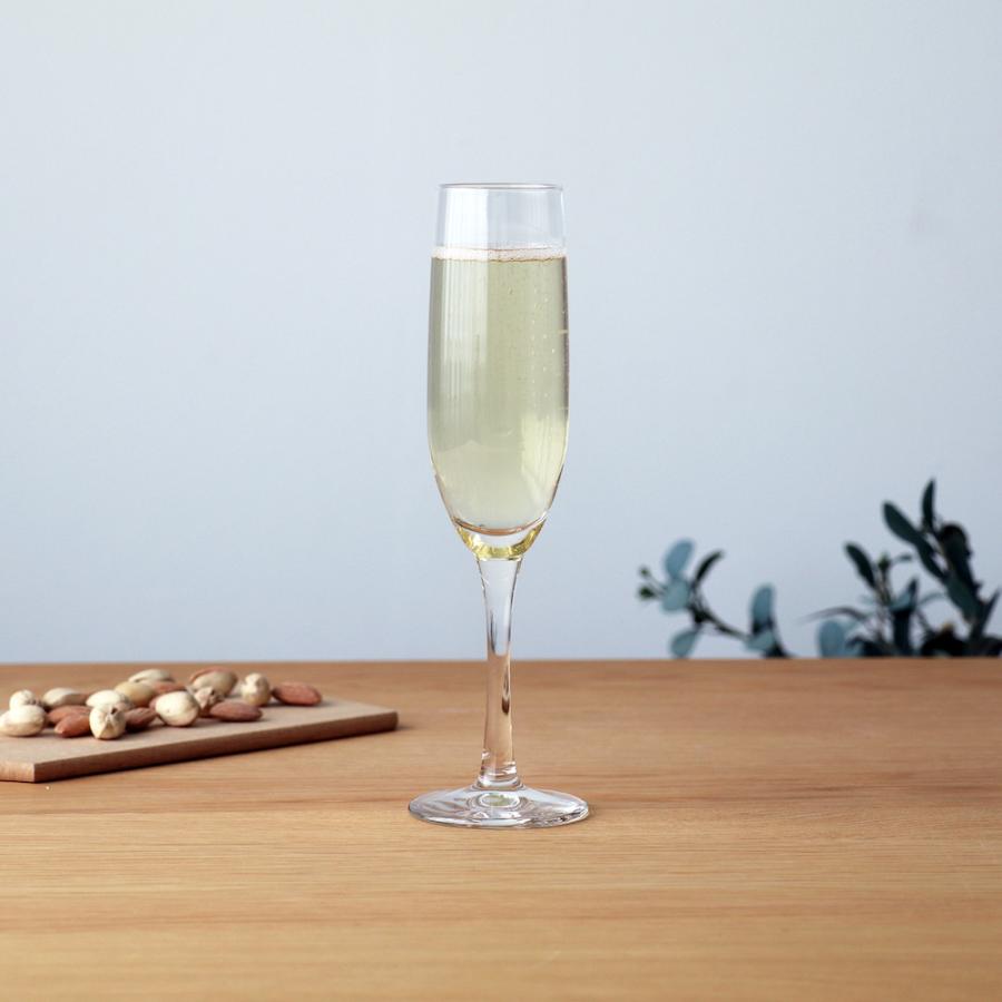 ADERIA おしゃれ シャンパングラス 180ml 4個入 食洗機対応 IPTG