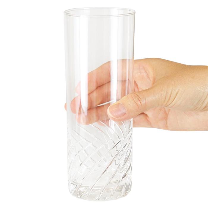 ADERIA カクテルグラス セット 360ml 3個入 スラッシュ コーリン12