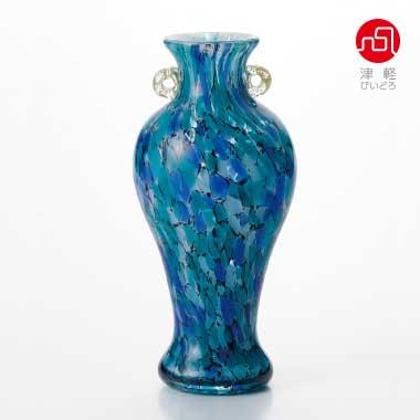 アデリア 花瓶 花台 津軽びいどろ インテリア 花瓶 おしゃれ ガラス フラワーベース ミニ花器 花器 紫陽花 津軽びいどろ ミニ花器 ガラス プレゼント 贈り物 日本製 アデリア直営 ストア 通販