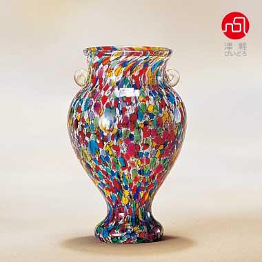 送料無料 アデリア 津軽びいどろ 花瓶 ガラス フラワーベース おしゃれ インテリア 花器 かびん 花入れ 花びん ねぶたまつり 花器 小 限定価格セール Www Thedailyspud Com