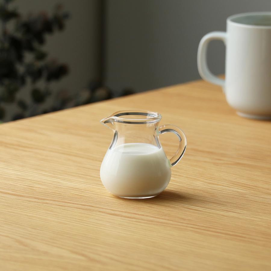 milk_tea *˘︶˘*専用 ADERIA ミルクピッチャー 80ml 6個入 耐熱ガラス製 つぼM