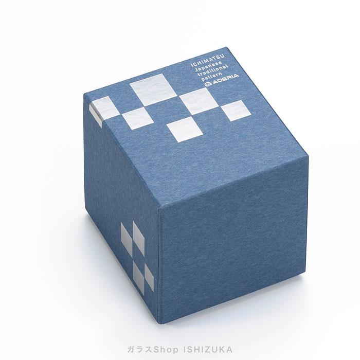 Ichimatsuロックdb ロックグラス 切子 グラス 酒器 おしゃれ 日本酒 ギフト 市松模様 青 紺 ガラス食器 アデリア 石塚硝子 アデリア直営 Paypayモールストア 通販 Paypayモール