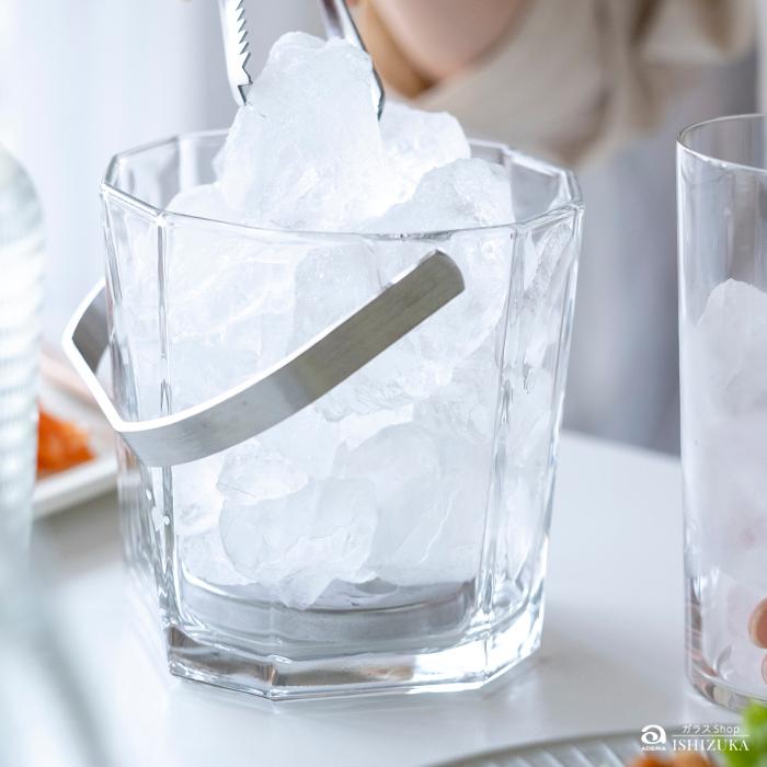 オールド・バカラ 最高級モデル アイスペール トング付属 氷入れ 星形 小物入れ ADERIA アイスペール 氷入れ容器 業務用 氷入れ 【 アデリア シュ