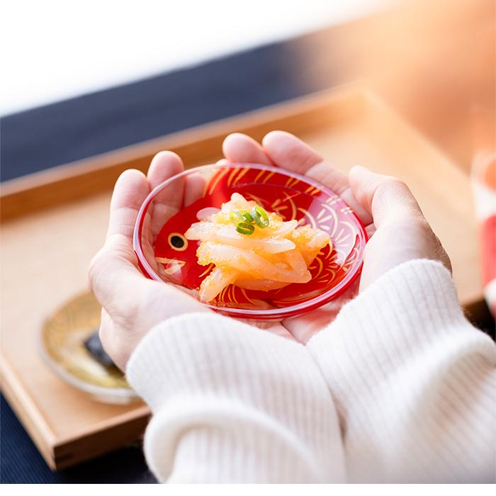 ADERIA 和 おしゃれ ミニプレート セット めでたmono 豆皿 鶴亀鯛