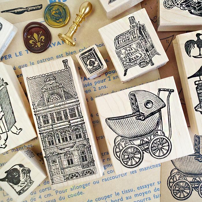 ラバースタンプ 輸入 100Proof Press 1組のトランプカード Deck of Cards #4636 カードゲーム タロット トランプ はんこ |  | 07