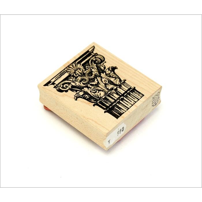 スタンプ 100 Proof Press #998 ギリシャ柱頭 Corinthian Capital  ヴィンテージ スタンプ |  | 01