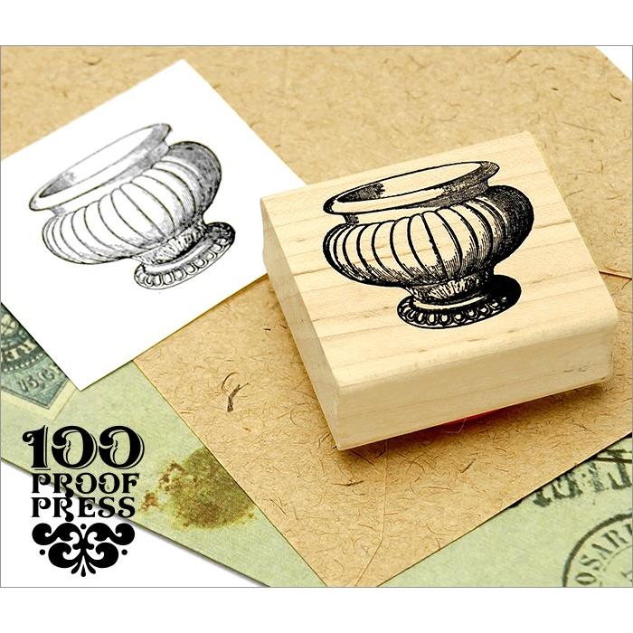 スタンプ 100Proof Press #3655 石壺 Stone Urn 輸入 ヨーロッパ | 