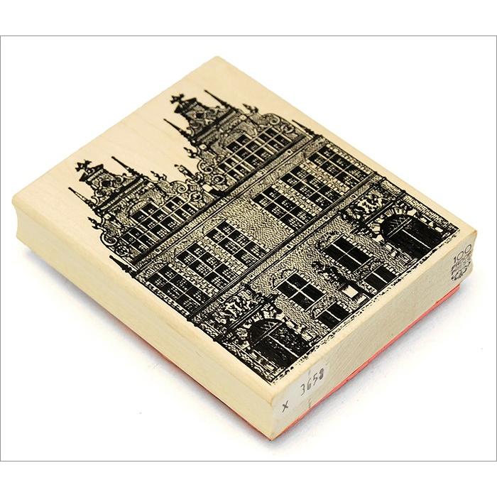 スタンプ 100 Proof Press #3658 Big Building Front スタンプ ヨーロッパ |  | 01