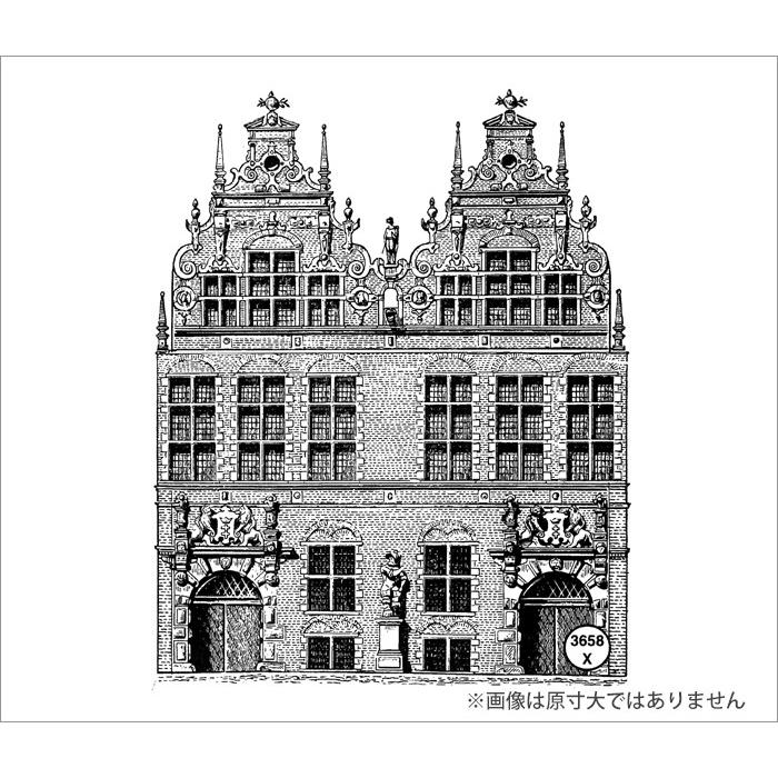 スタンプ 100 Proof Press #3658 Big Building Front スタンプ ヨーロッパ |  | 02