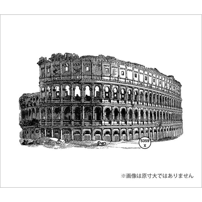 スタンプ 100 Proof Press #5359 ローマ・コロッセオ Roman Coliseum スタンプ イタリア |  | 02