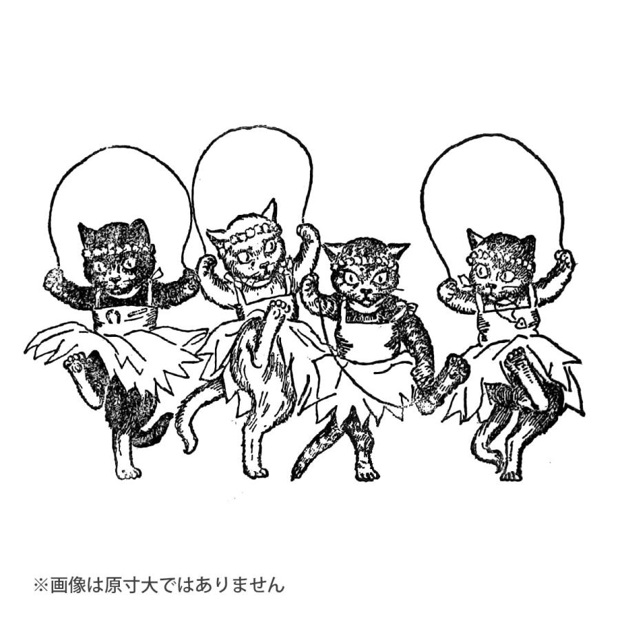 スタンプ 100 Proof Press #5317 Kitties Jumping スタンプ 子猫 |  | 02