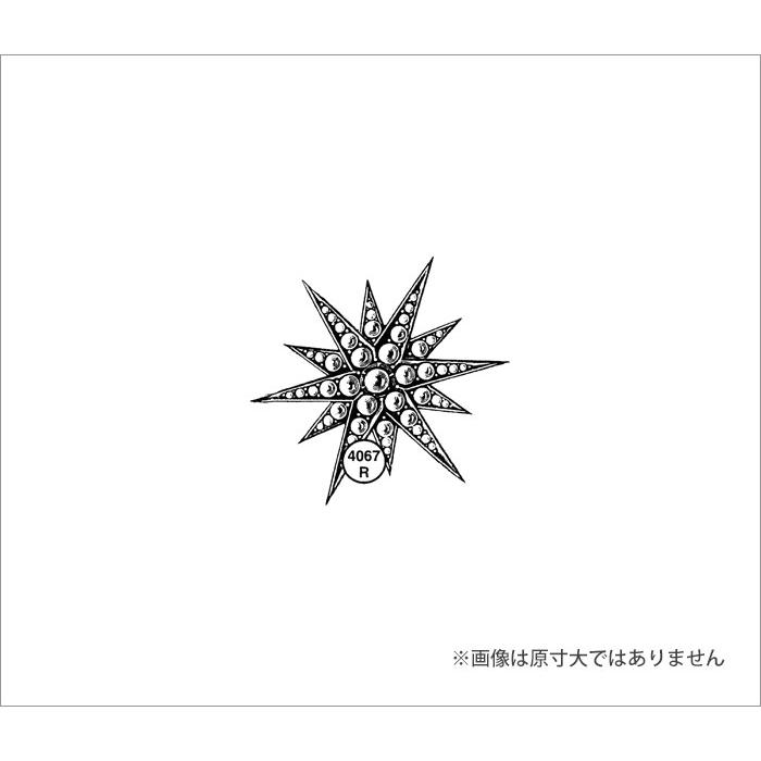 100 Proof Press #4067 バブルスター Bubble-Filled Star スタンプ ヴィンテージ |  | 02