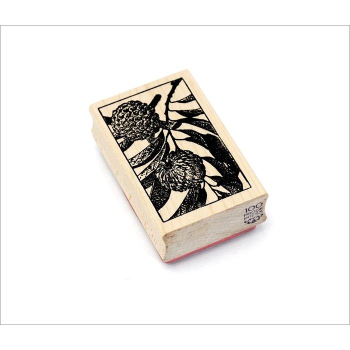 100 Proof Press #5338 アーティチョーク Artichoke Rectangle スタンプ |  | 01