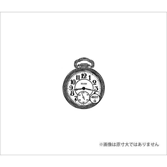 100 Proof Press #4631 ポケットウォッチ Pocket Watch Small スタンプ アンティーク |  | 02