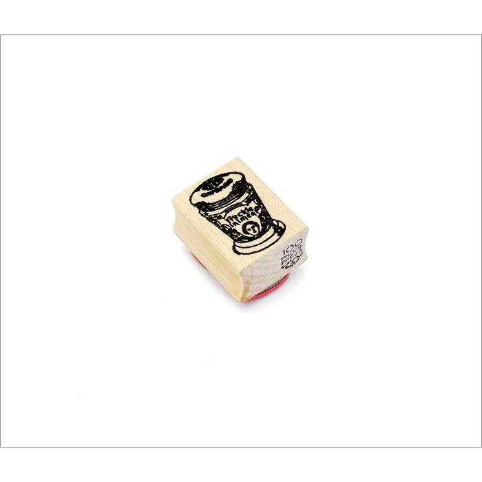 スタンプ 100 Proof Press #5167 軟膏 Freckle Cream ラバースタンプ アンティーク |  | 01