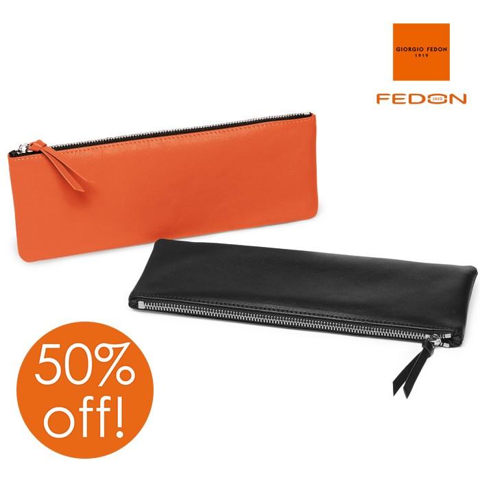 ペンケース レザー 50％OFF ジョルジオフェドン GIORGIO FEDON BUSTAケースS | 