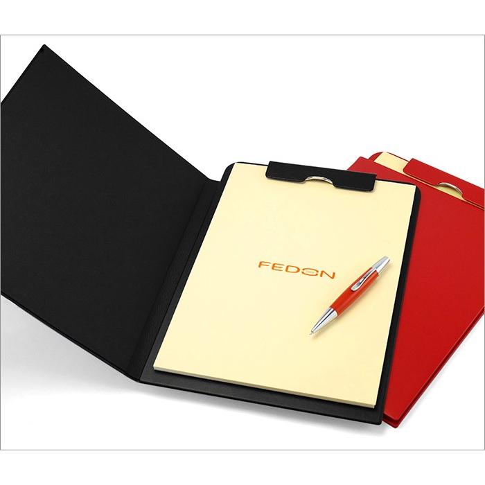 タイムセール】ダブルリングバインダーブラックリフィルクリップ付き