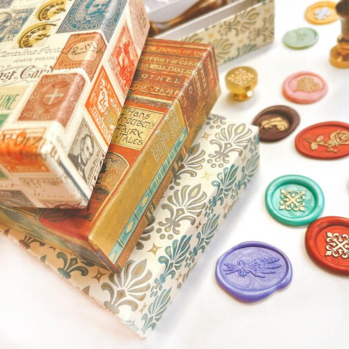 【ヘッドなし】シーリングスタンプ スターターキット adesso シーリングワックス 封蝋 ＜ ハンドル キャンドル スプーン ワックス ＞ セット |  | 09