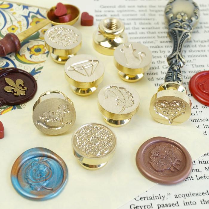 シーリングスタンプ ヘッド ＜ Teapot ＞ 単品 替えスタンプ 【Prodused by adesso】 交換用 付け替え 封蝋 ティーポット |  | 04