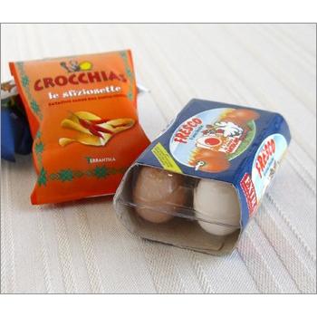 ミニチュアマグネット 食品サンプル エッグパック ポテトチップス ポップコーン |  | 03