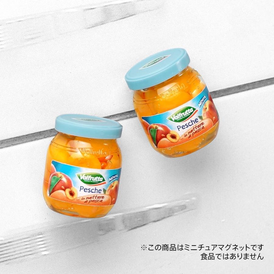 ミニチュアマグネット 食品サンプル Valfrutta ピーチ Albo 7751 イタリア雑貨adesso 通販 Yahoo ショッピング