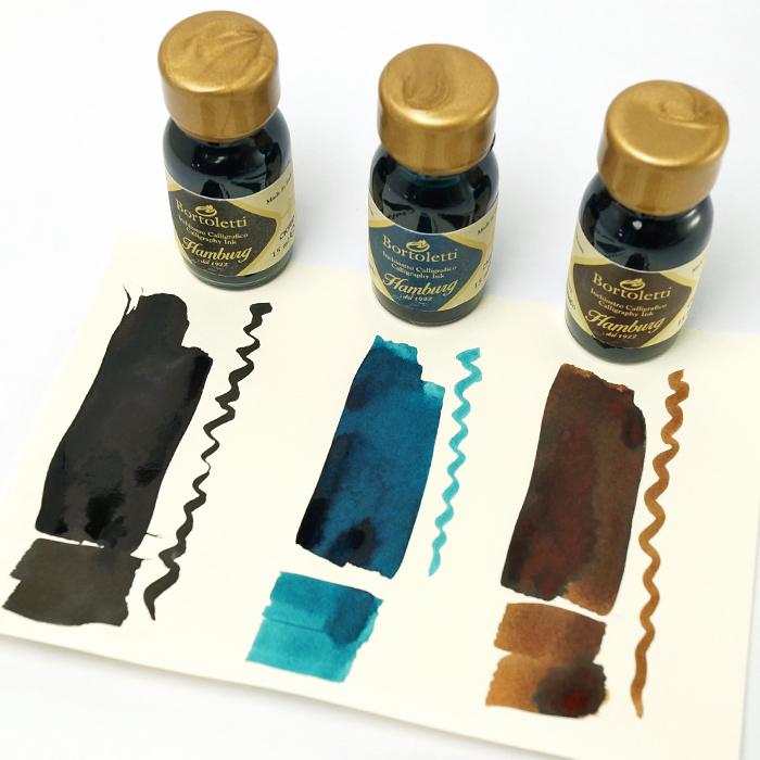 カリグラフィーペン ガラス軸 イタリア製 Bortoletti Murano Glass Calligraphy + Ink Set07 インク付き  ボルトレッティ |  | 10