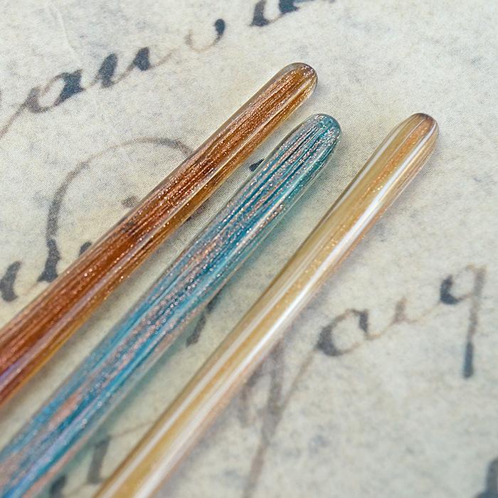 カリグラフィーペン ガラス軸 イタリア製 Bortoletti Murano Glass Calligraphy + Ink Set07 インク付き  ボルトレッティ |  | 08