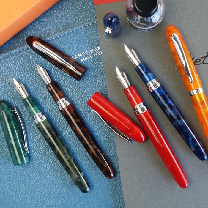 万年筆 CAMPO MARZIO ACROPOLIS 万年筆 インクセット イタリア 直輸入 セルロイド調 高級 ギフト プレゼント |  | 03