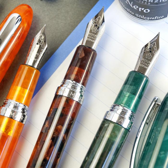 万年筆 CAMPO MARZIO ACROPOLIS 万年筆 インクセット イタリア 直輸入 セルロイド調 高級 ギフト プレゼント |  | 08