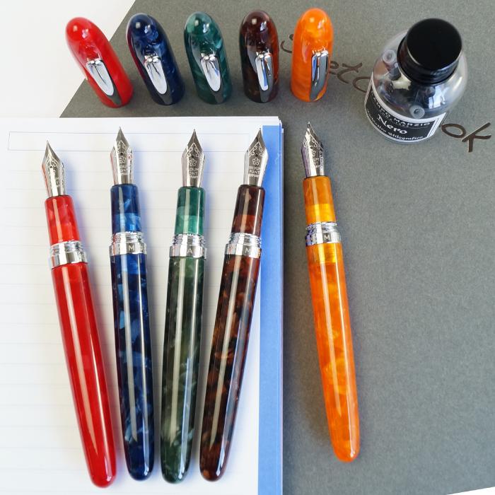 万年筆 CAMPO MARZIO ACROPOLIS 万年筆 インクセット イタリア 直輸入 セルロイド調 高級 ギフト プレゼント |  | 09