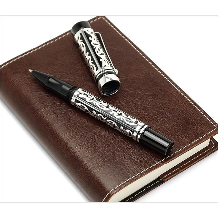 ボールペン  ローラーボールペン シルバー 水性インク 筆記具 万年筆 カンポマルツィオ CAMPO MARZIO DINERS A | CAMPO MARZIO | 02