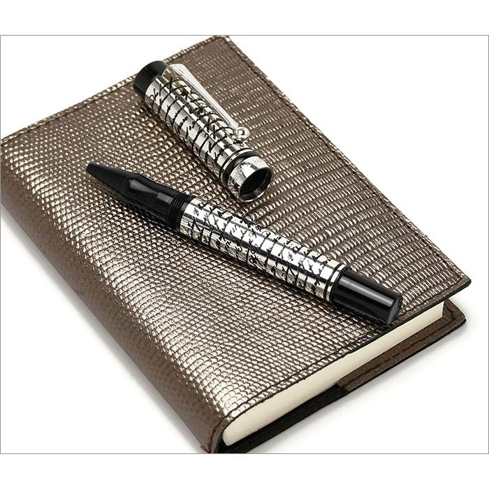 ボールペン ローラーボールペン 筆記具 万年筆 シルバー 水性インク カンポマルツィオ CAMPO MARZIO SCRITTA A LEONARDO A | CAMPO MARZIO | 02