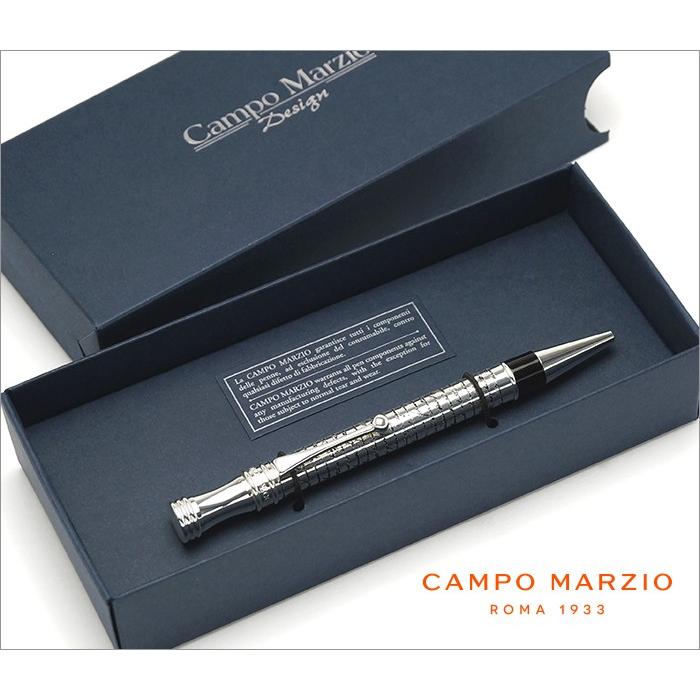 ボールペン CAMPO MARZIO SCRITTA B LEONARDO B 筆記具 シルバー ギフト おしゃれ 油性 カンポマルツィオ | CAMPO MARZIO