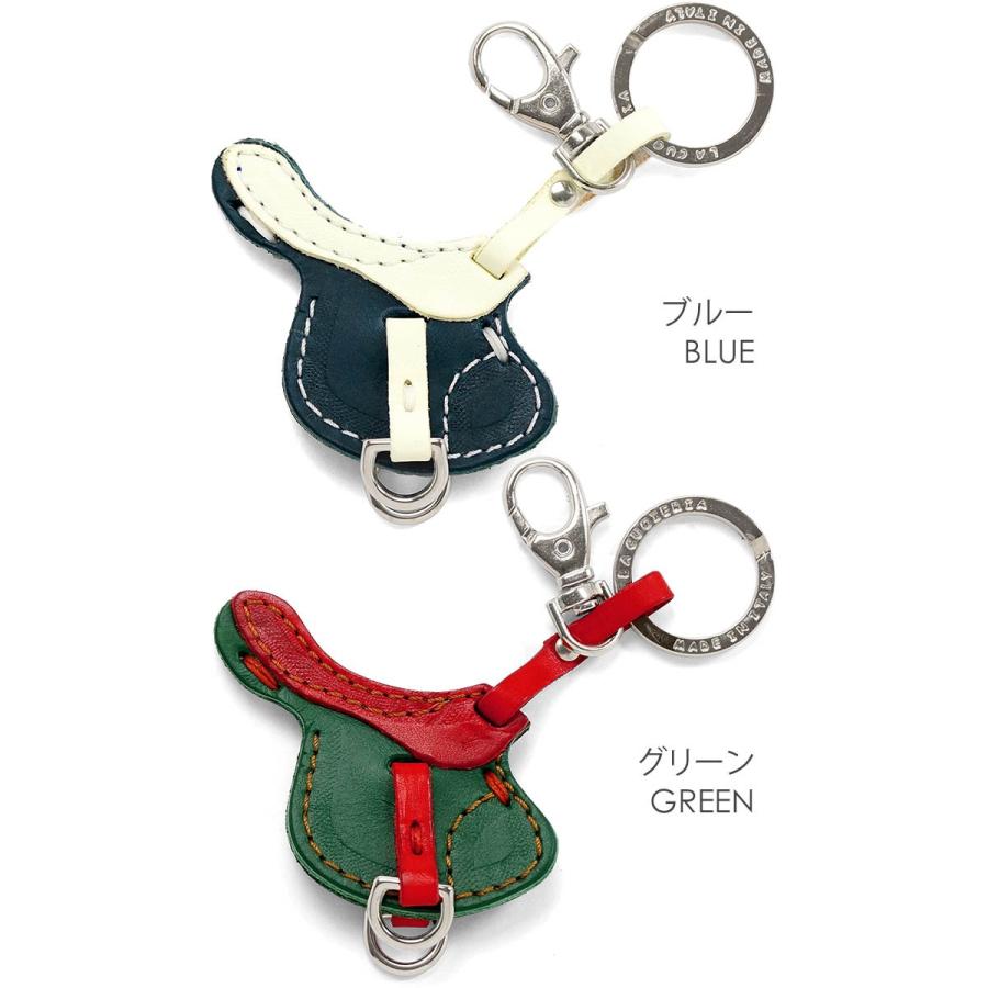 キーホルダー 本革 かわいい おしゃれ ラ クオイエリア La Cuoieria レザーキーホルダー イングリッシュサドル 鞍  乗馬鞄 P205 |  | 01