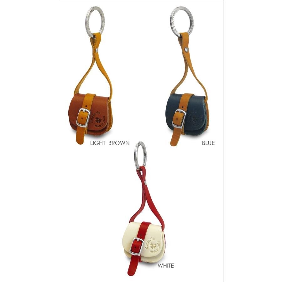 キーホルダー 本革 FIBBIA バッグ イタリア製 ラ クオイエリア La Cuoieria レザー かわいい |  | 01
