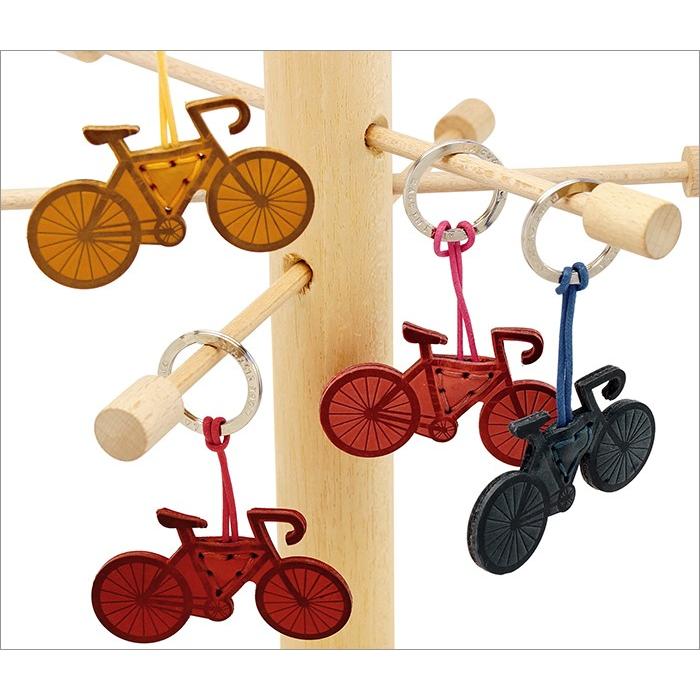 キーホルダー  BICYCLE 自転車 本革 イタリア製 ラ クオイエリア La Cuoieria おしゃれ ギフト | ベスパ | 03