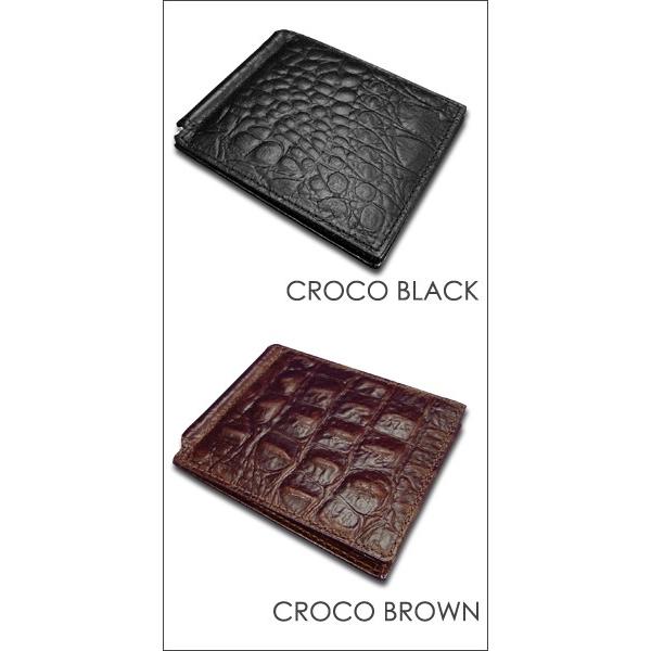 マネークリップ ジミーボックス GIEMME BOX カード＆マネークリップ クロコタイプ |  | 01
