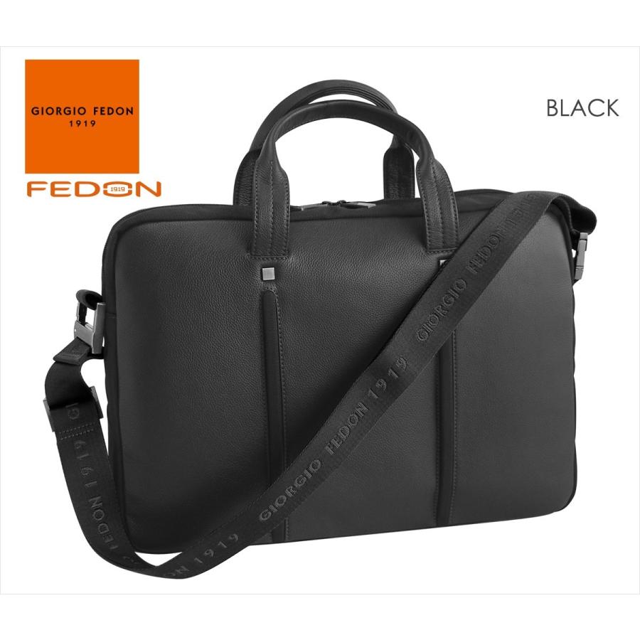 バッグ ジョルジオフェドン GIORGIO FEDON WEB-FILE-1 バッグ ブラック 本革 PCバッグ | 