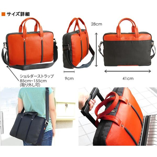 バッグ ジョルジオフェドン GIORGIO FEDON WEB-FILE-1 バッグ ブラック 本革 PCバッグ |  | 02