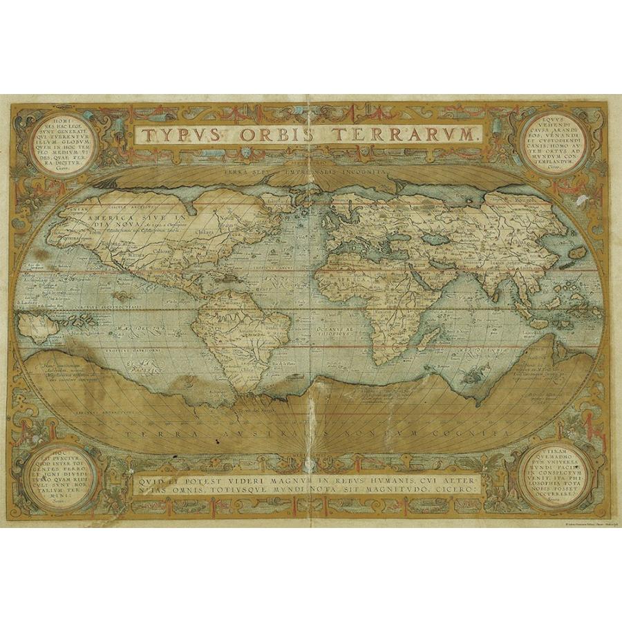 世界地図 ポスター I.F.I ポスター 50×70 MAPPA DEL MONDO CR009 インテリア | 
